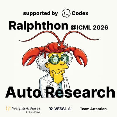 Ralphthon @ ICML 2026 event photo